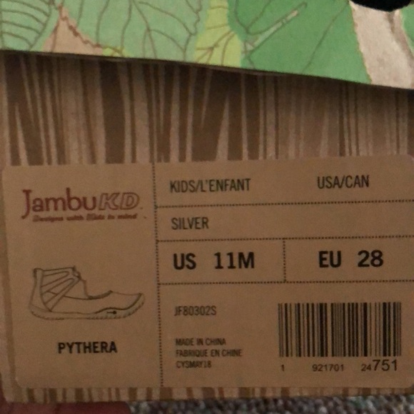 Jambi KD Pythera Size 11 Girls Flats - Picture 4 of 4